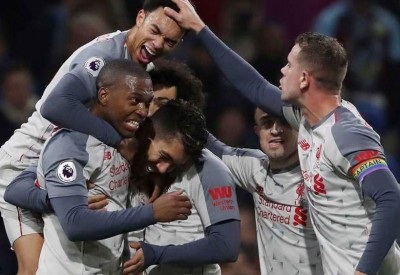 ليفربول يعود من بيرنلي بـ 4 أرقام قياسية