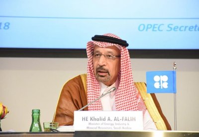 الفالح: راضون بأسعار النفط حاليا وجميع الخيارات مطروحة