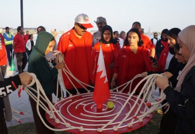 وزير التربية يشارك في المهرجان الوطني الرياضي (البحرين تستاهل)