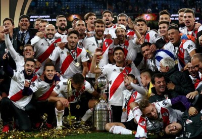 ريفر بليت يهزم بوكا في مدريد ويتوج بلقب ليبرتادوريس