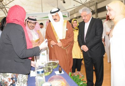 جامعة البحرين تشارك في المعرض الزراعي التعليمي الثالث بمعهد البحرين للتدريب