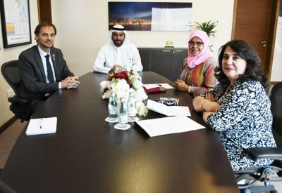 رئيس التخطيط العمراني يستقبل المدير التنفيذي لبرنامج المستوطنات البشرية