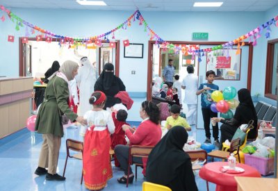مبادرة "ابتسامة" تحتفل بالأعياد الوطنية المجيدة