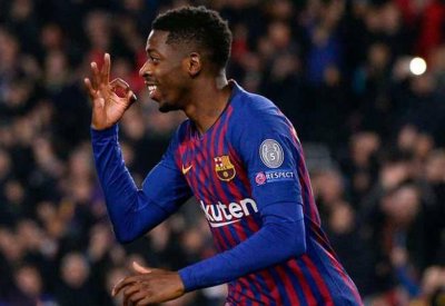 أغرب عقاب من برشلونة لديمبلي