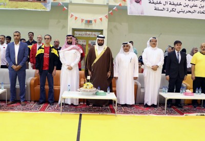 سمو الشيخ عيسى بن علي يرعى مهرجان النادي الأهلي