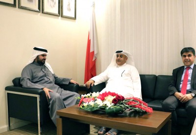 سمو الشيخ عيسى بن علي يستقبل رئيس اللجنة التنظيمية الخليجية