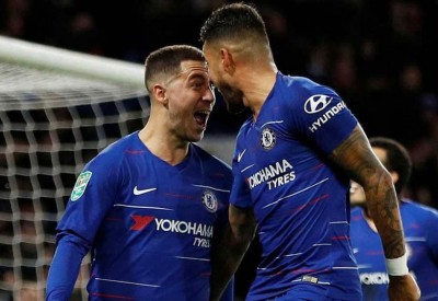  هازارد يساعد تشيلسي في بلوغ قبل نهائي كأس الرابطة