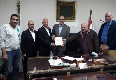 الاتحاد العربي يوقع اتفاقية تنظيم بطولة أندية السيدات للطائرة بمصر