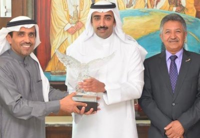 وزير النفط يستقبل رئيس اللجنة العليا لمؤتمر الشرق الأوسط للصيانة والاعتمادية 