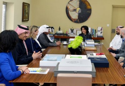 هيئة الثقافة تبحث تعزيز التعاون مع مركز (إثراء) الثقافي بالسعودية‎