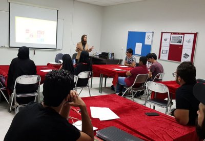 معهد التدريب ينظم محاضرة حول "إعادة تدوير المخلفات البيئية"