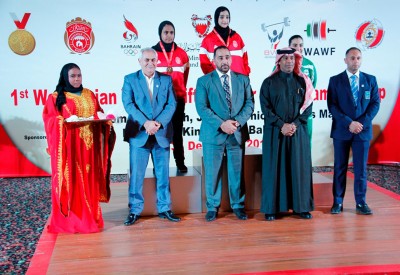 افتتاح مميز لبطولة أندية غرب آسيا الأولى لرفع الأثقال