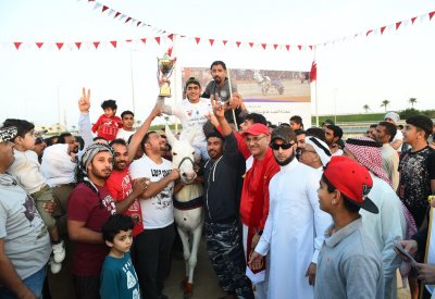"منتصر" بطل العربات و "عواصف" أجمل حمار  