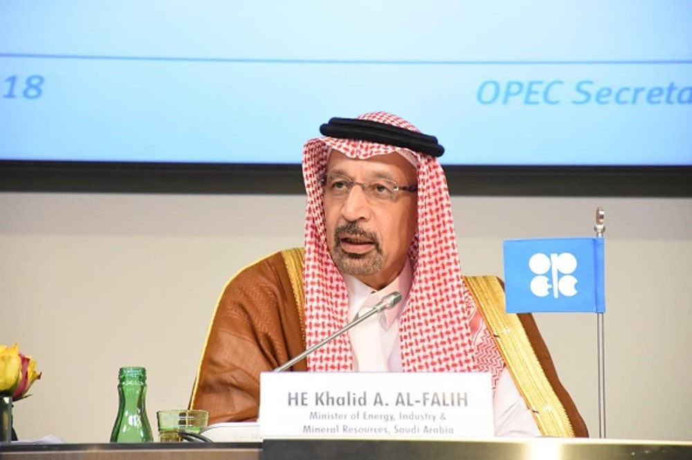 الفالح: راضون بأسعار النفط حاليا وجميع الخيارات مطروحة