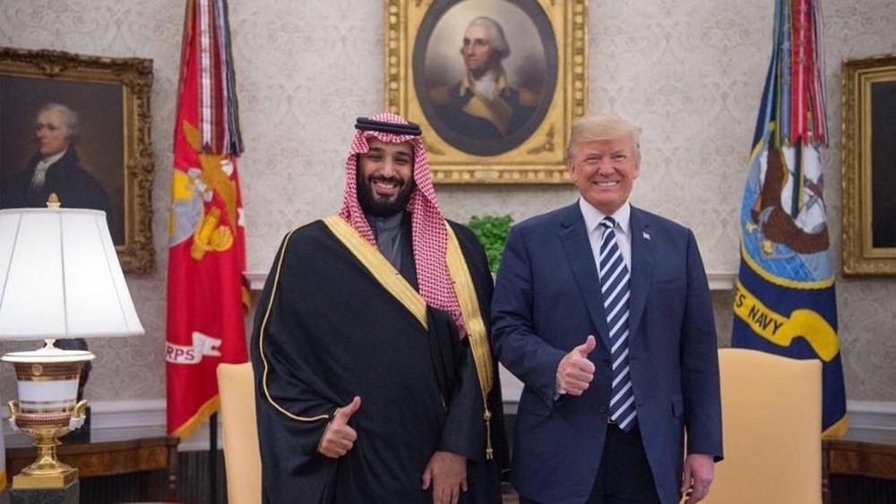 ترمب يرى السعودية الحجر الأساس لاستقرار المنطقة