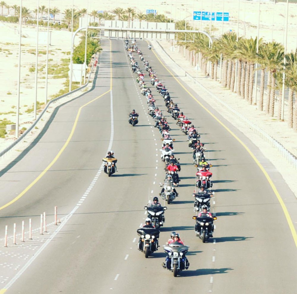 اسدال الستار على مهرجان أسبوع الدراجات النارية بنجاح كبير