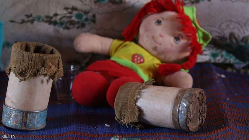  مايا السورية تستبدل "المعلبات الفارغة" بأطراف اصطناعية