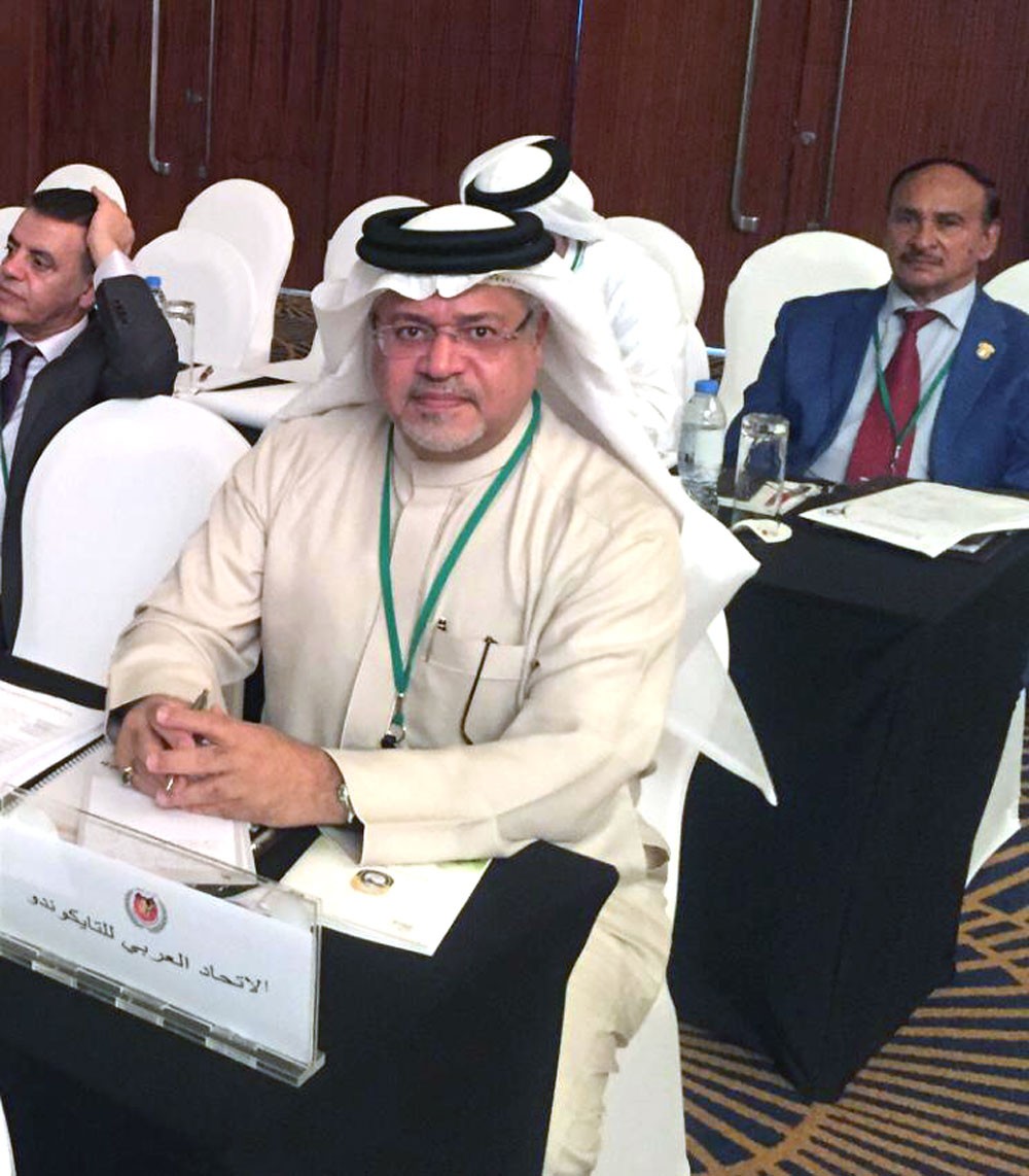 الحسن يشارك في اجتماعات ومؤتمر الاتحاد الرياضية العربية