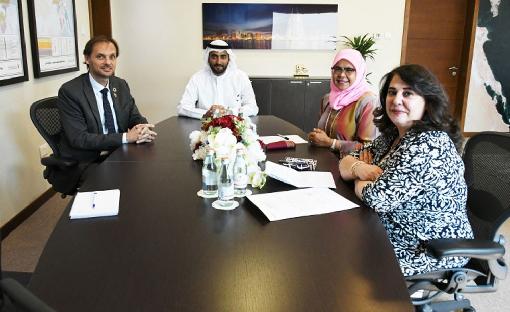 رئيس التخطيط العمراني يستقبل المدير التنفيذي لبرنامج المستوطنات البشرية
