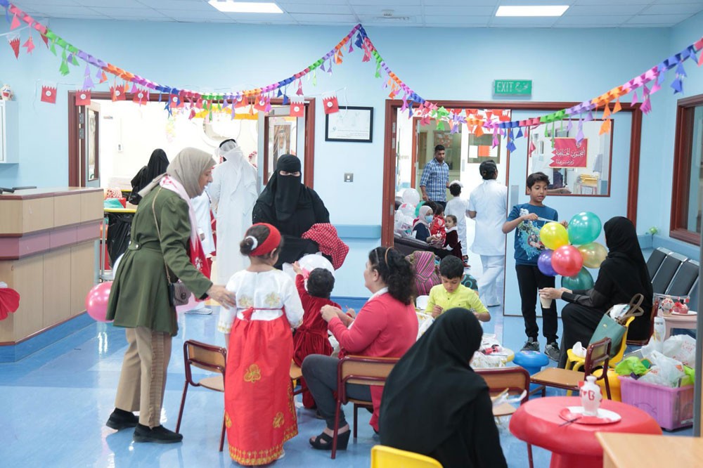 مبادرة "ابتسامة" تحتفل بالأعياد الوطنية المجيدة
