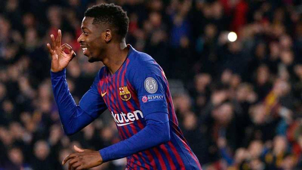 أغرب عقاب من برشلونة لديمبلي