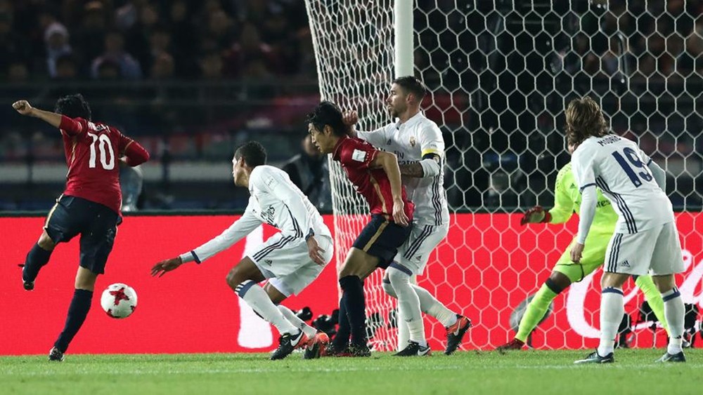 كاشيما الياباني يسعى للثأر من ريال مدريد في أبوظبي