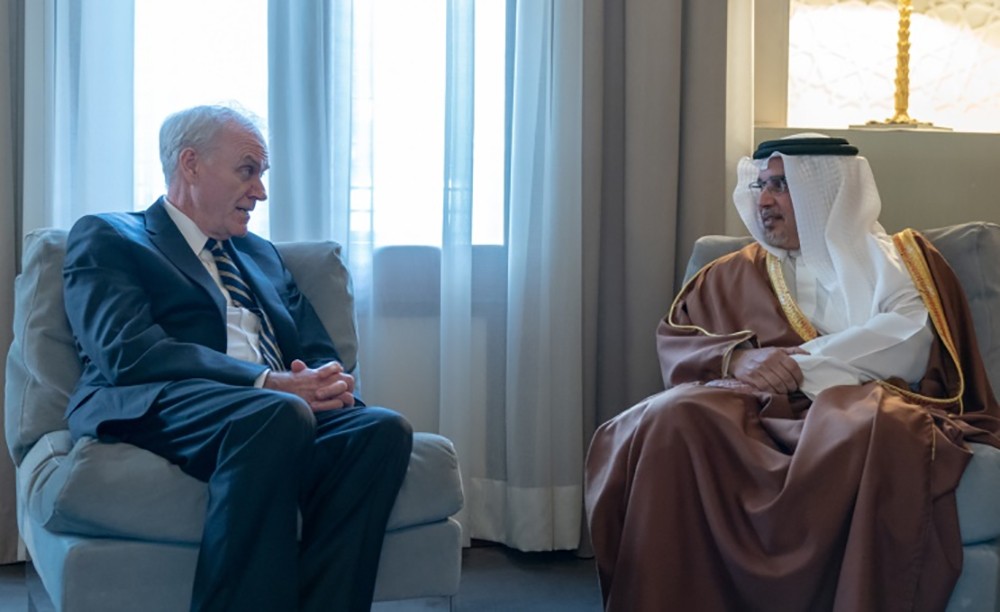نائب جلالة الملك: مواصلة تعزيز علاقات التعاون بين البحرين وأمريكا
