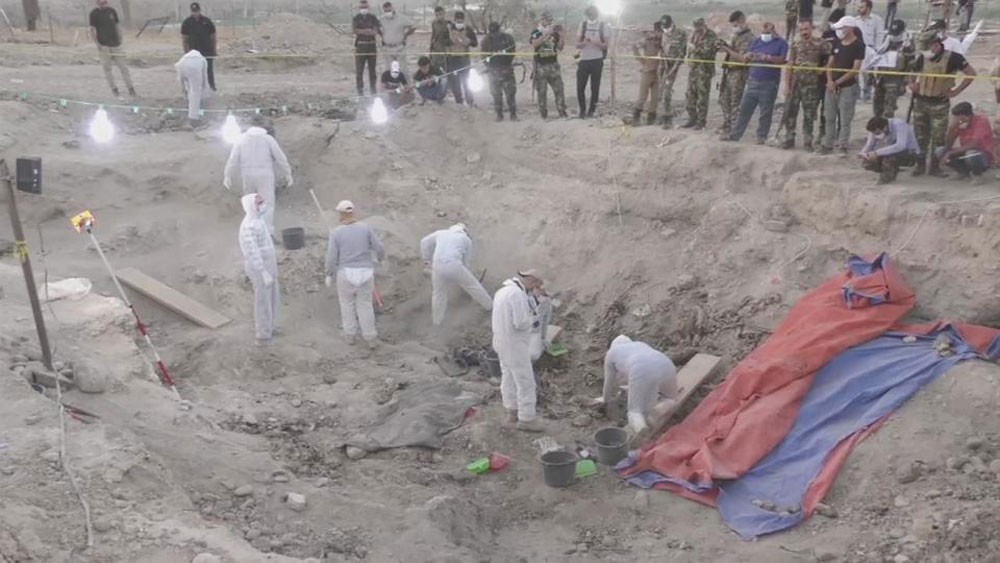 القوات الأمنية تعثر على مقبرة جماعية جديدة شمال بغداد  