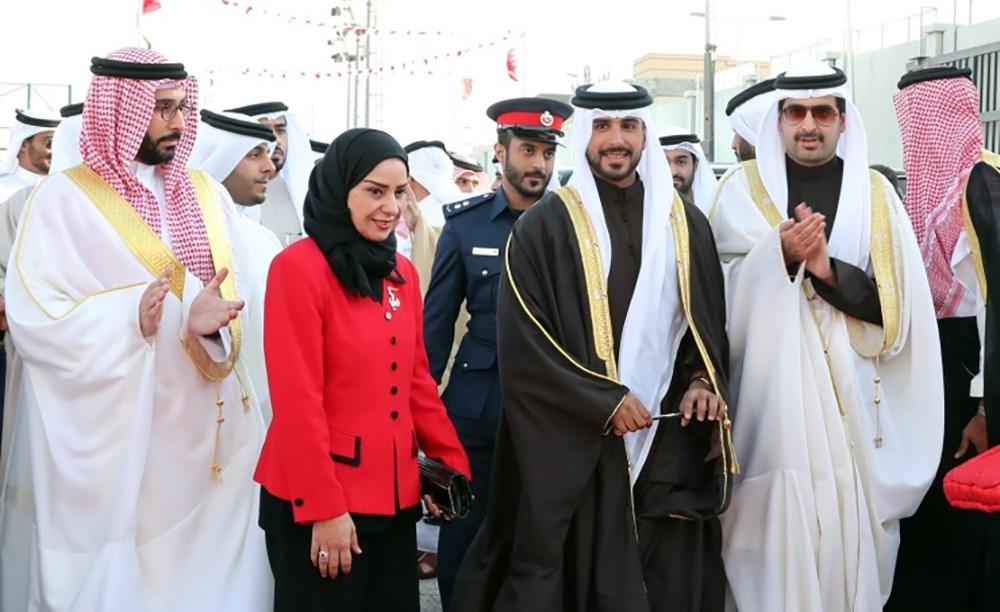 سمو الشيخ محمد بن سلمان يحضر احتفال نادي الرفاع الشرقي بالأعياد الوطنية