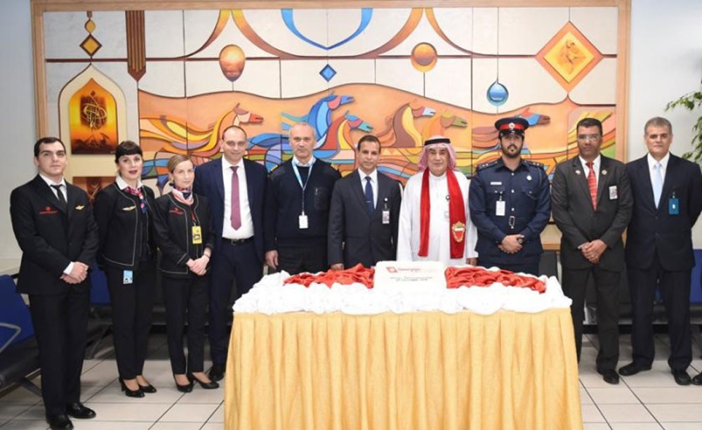 الخطوط الجوية الجورجية تطلق أولى رحلاتها في مملكة البحرين
