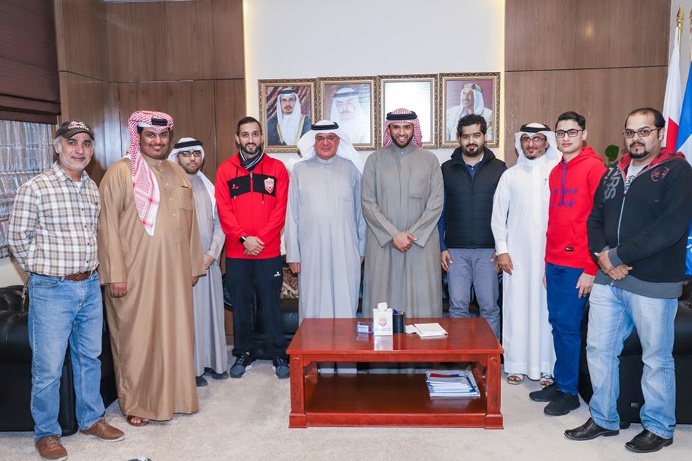 رئيس اتحاد الكرة يستقبل الوفد الإعلامي لكأس آسيا ٢٠١٩