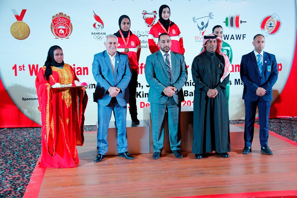 افتتاح مميز لبطولة أندية غرب آسيا الأولى لرفع الأثقال