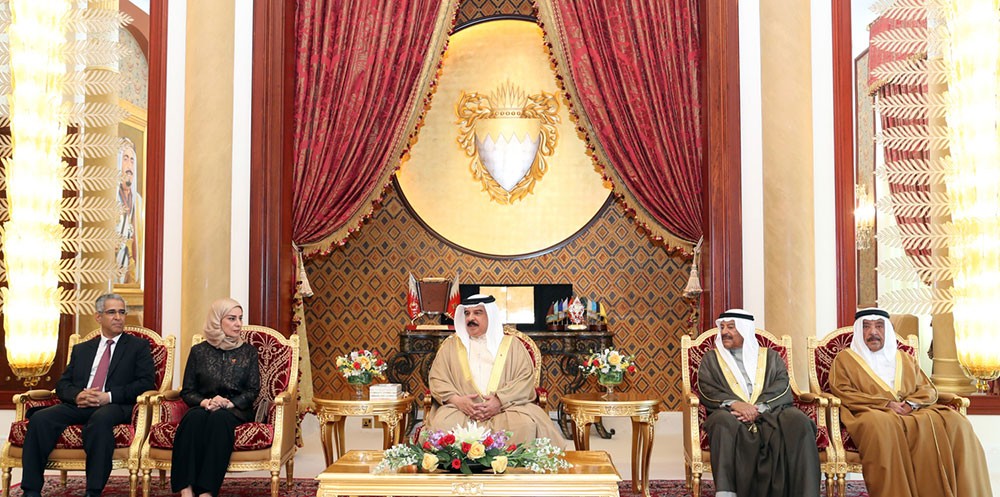 جلالة الملك المفدى يستقبل رئيسي مجلسي الشورى والنواب