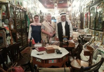 زوار من فرنسا في زيارة متحف بو عبد الناصر