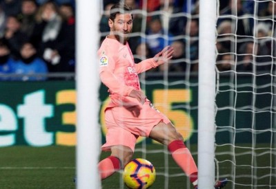 برشلونة يتجاوز خيتافي بصعوبة ويبتعد عن الريال بـ10 نقاط
