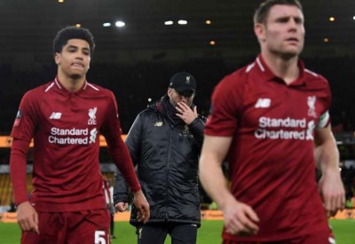  ليفربول يودع كأس الاتحاد الإنجليزي بعد تغييرات كثيرة لكلوب