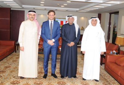 رئيس الغرفة يستقبل السفير الإيطالي لدى مملكة البحرين