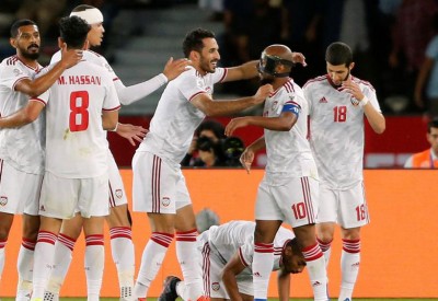 الإمارات تتجاوز الهند بثنائية خلفان ومبخوت في كأس آسيا