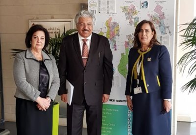 اجتماع تنسيقي لتوسيع آفاق التعاون المشترك بين هيئة المهن الصحية وجامعة البحرين