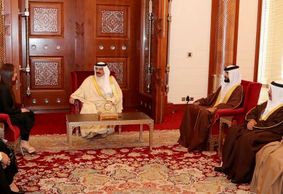 جلالة الملك المفدى يستقبل رئيسة الاتحاد البرلماني الدولي