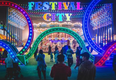 إقبال كبير على مدينة  "Festival City" بحلبة البحرين الدولية ضمن مهرجان البحرين تتسوق