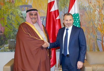 وزير الخارجية يلتقي وزير الخارجية والمغتربين في لبنان
