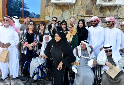 بمناسبة عام التسامح اطلاق مبادرة فرحة كبار الإمارات