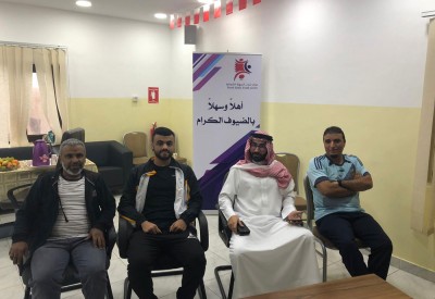 المؤيد يقوم بزيارة مفاجئة لمركز شباب السهلة الشمالية