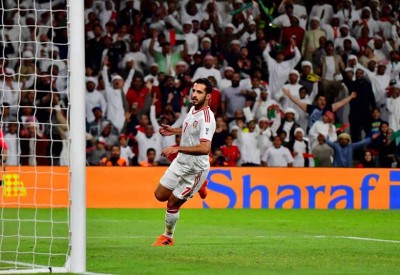  الإمارات تقصي بطل آسيا وتضرب موعدا مع قطر