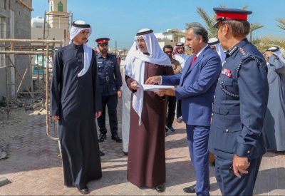 سمو محافظ الجنوبية يتفقد منطقة الزلاق 