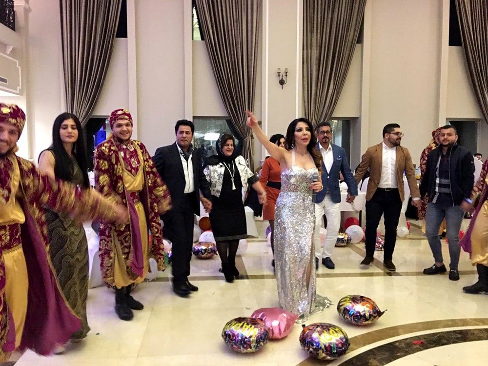 حسنا مطر في رأس السنة