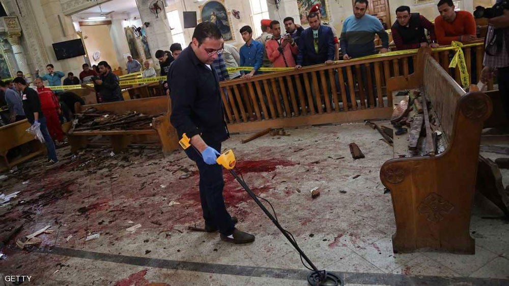  مقتل خبير متفجرات بعبوة ناسفة بمحيط كنيسة شرقي القاهرة