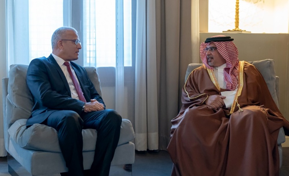 سمو ولي العهد يلتقي سفير الجمهورية التونسية الشقيقة بمناسبة تعيينه