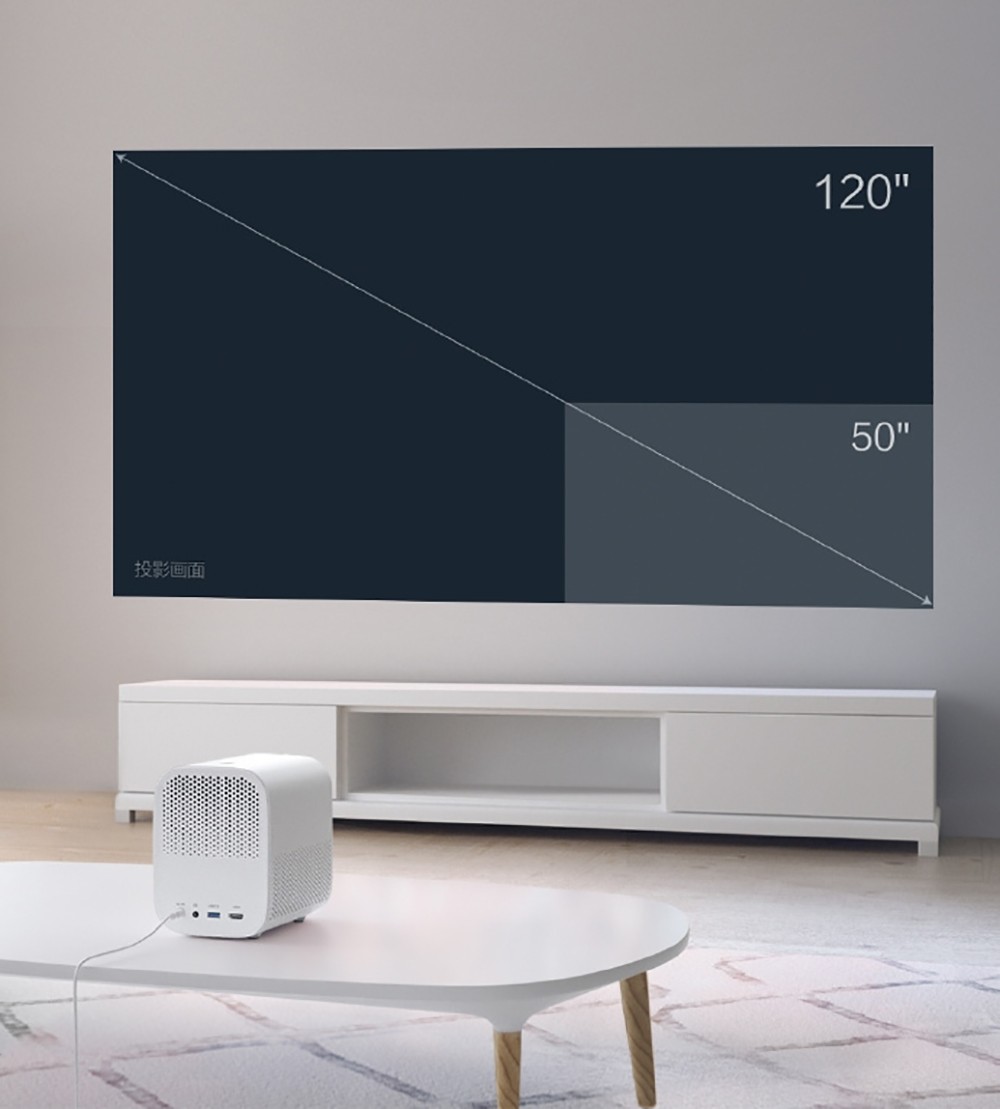 Xiaomi تزيح الستار رسميا عن البروجكتور Xiaomi Mi Home Projector Lite